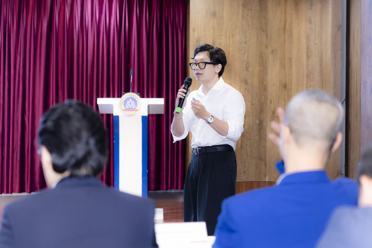 ThS. Đỗ Huỳnh Lâm Thịnh - Giám đốc Chương trình Truyền thông Đa Phương tiện Trường Đại học Hoa Sen nhấn mạnh 4 nhóm năng lực sinh viên cần chủ động phát triển