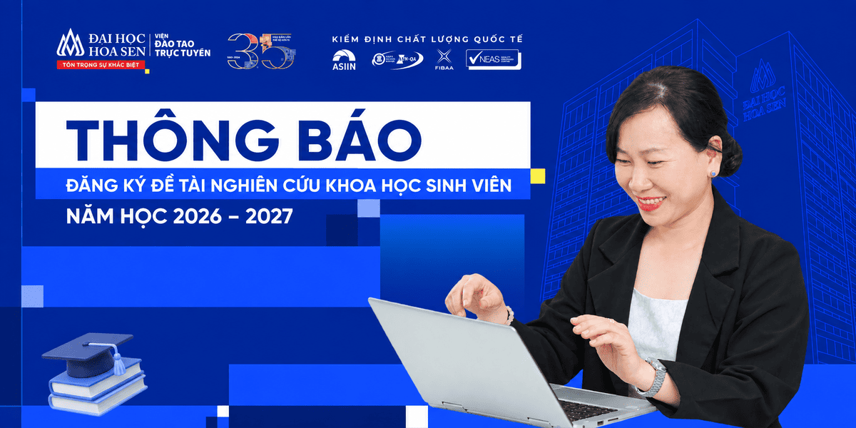 Thông báo đăng ký đề tài khoa học sinh viên