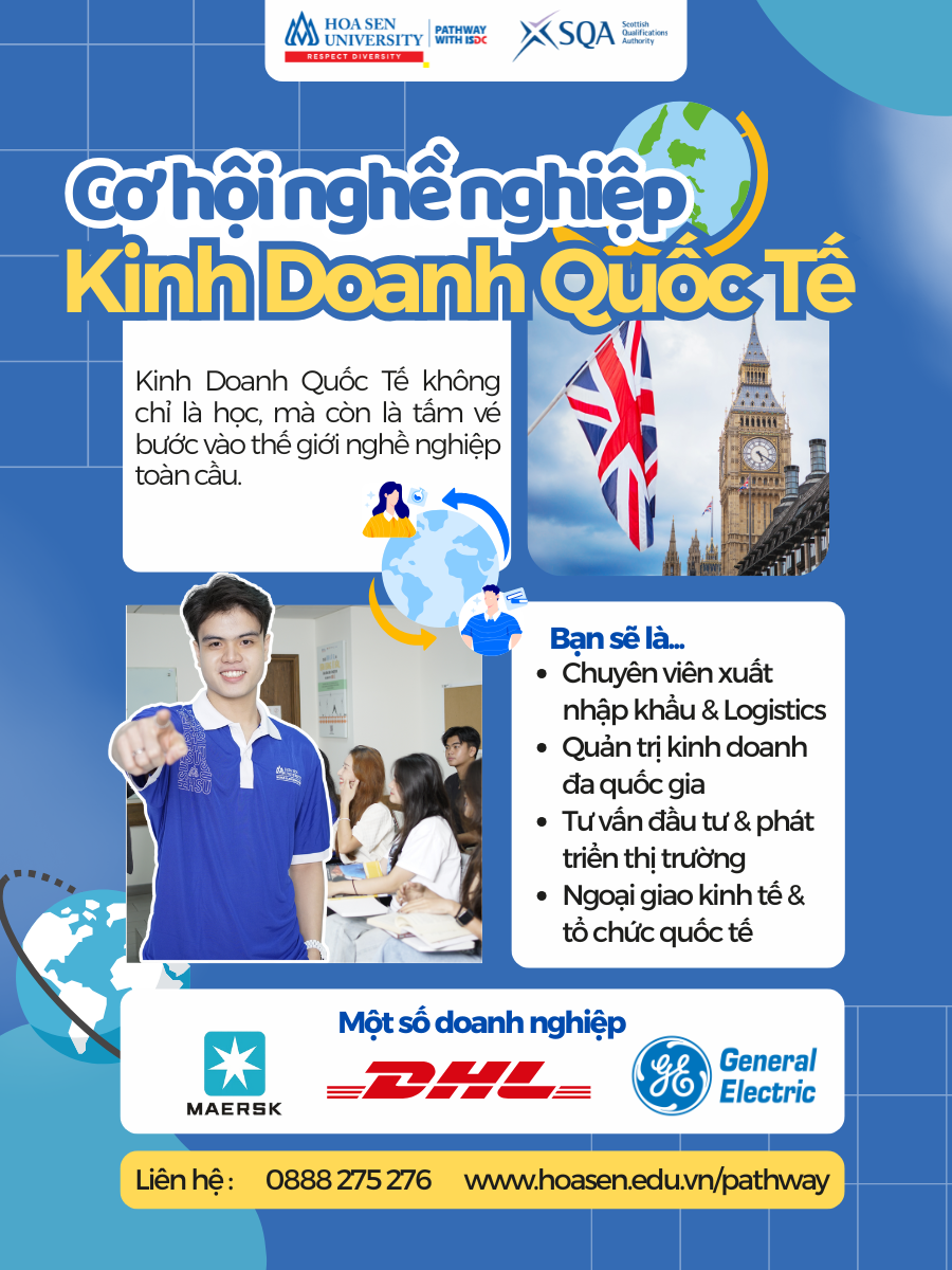 Tốt nghiệp Kinh doanh Quốc tế – Làm công việc gì?
