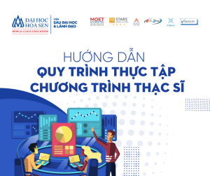 HƯỚNG DẪN THỰC HIỆN QUY TRÌNH THỰC TẬP TRÌNH ĐỘ THẠC SĨ | ĐH HOA SEN