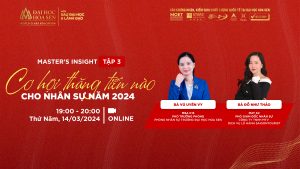MASTER’S INSIGHT TẬP 3: Cơ hội thăng tiến nào cho nhân sự 2024 – Học viên MBA chia sẻ kinh nghiệm