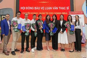 CHÚC MỪNG CÁC HỌC VIÊN MBA BẢO VỆ THÀNH CÔNG HỘI ĐỒNG LUẬN VĂN THẠC SĨ NGÀY 22/01/2024