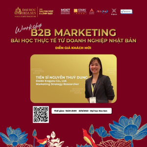 B2B Marketing – Bài học thực tế từ Doanh nghiệp Nhật Bản