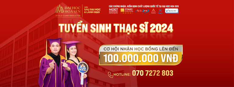 Thạc sĩ, học bổng, tuyển sinh, HSU