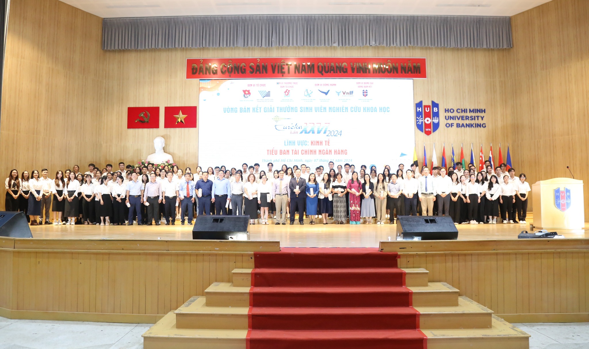 Sinh viên Khoa Tài chính – Ngân hàng ghi dấu ấn tại Giải thưởng Euréka 2024