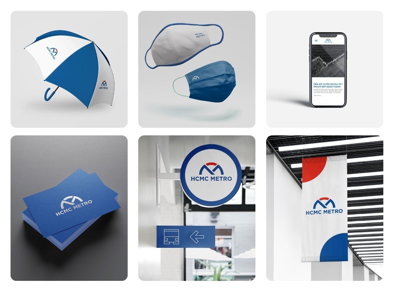 Thiết kế bộ nhận diện Metro TP.HCM