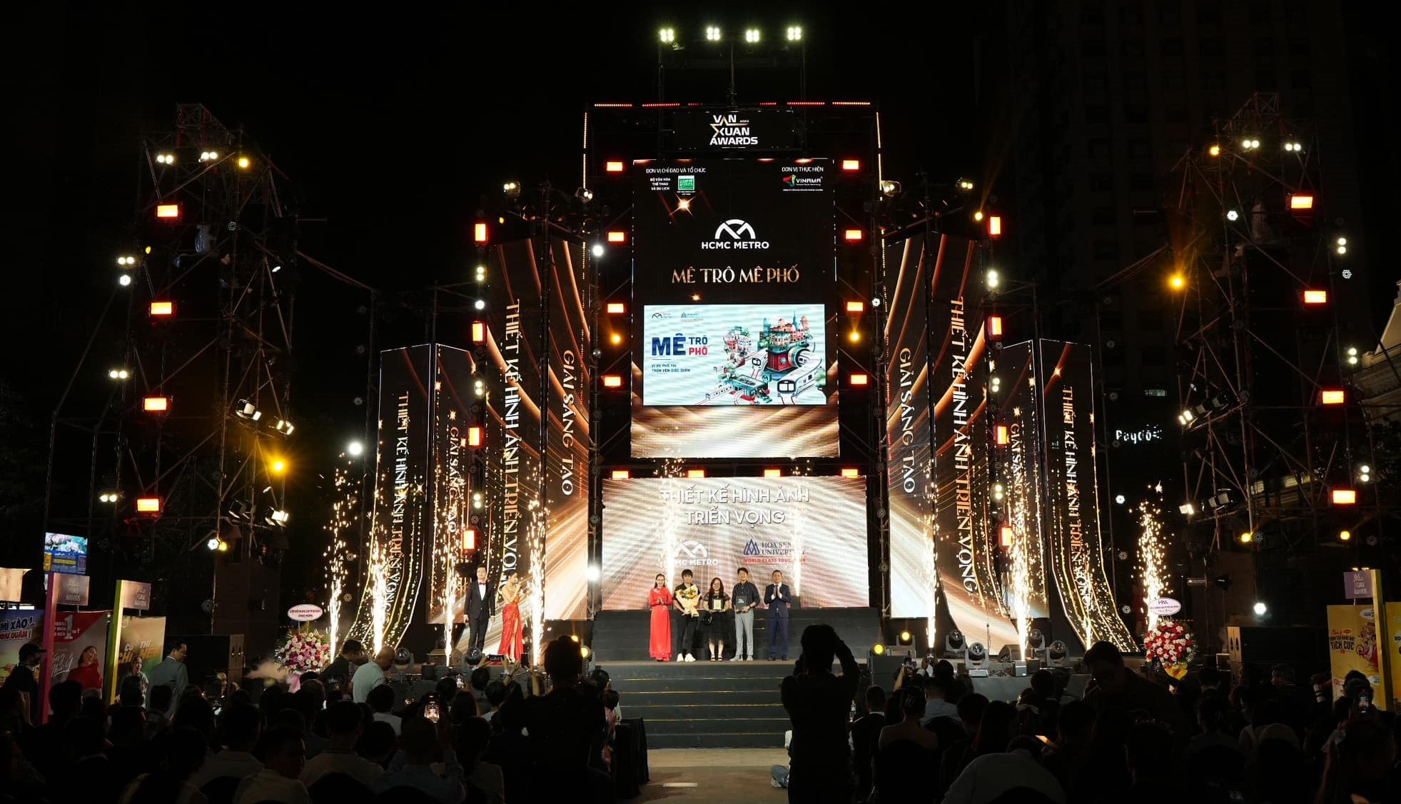 Nhóm tác giả của HCMC Metro nhận giải thưởng tại Giải thưởng Quảng cáo Sáng tạo Việt Nam 2023