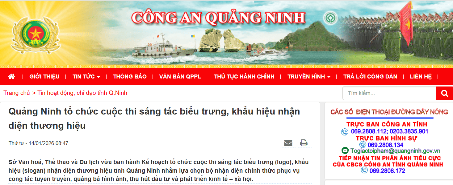 [Hỗ Trợ Truyền Thông].Ngành Thiết Kế Đồ Họa Giới Thiệu Cuộc Thi Sáng Tác Thương Hiệu Quảng Ninh 2026