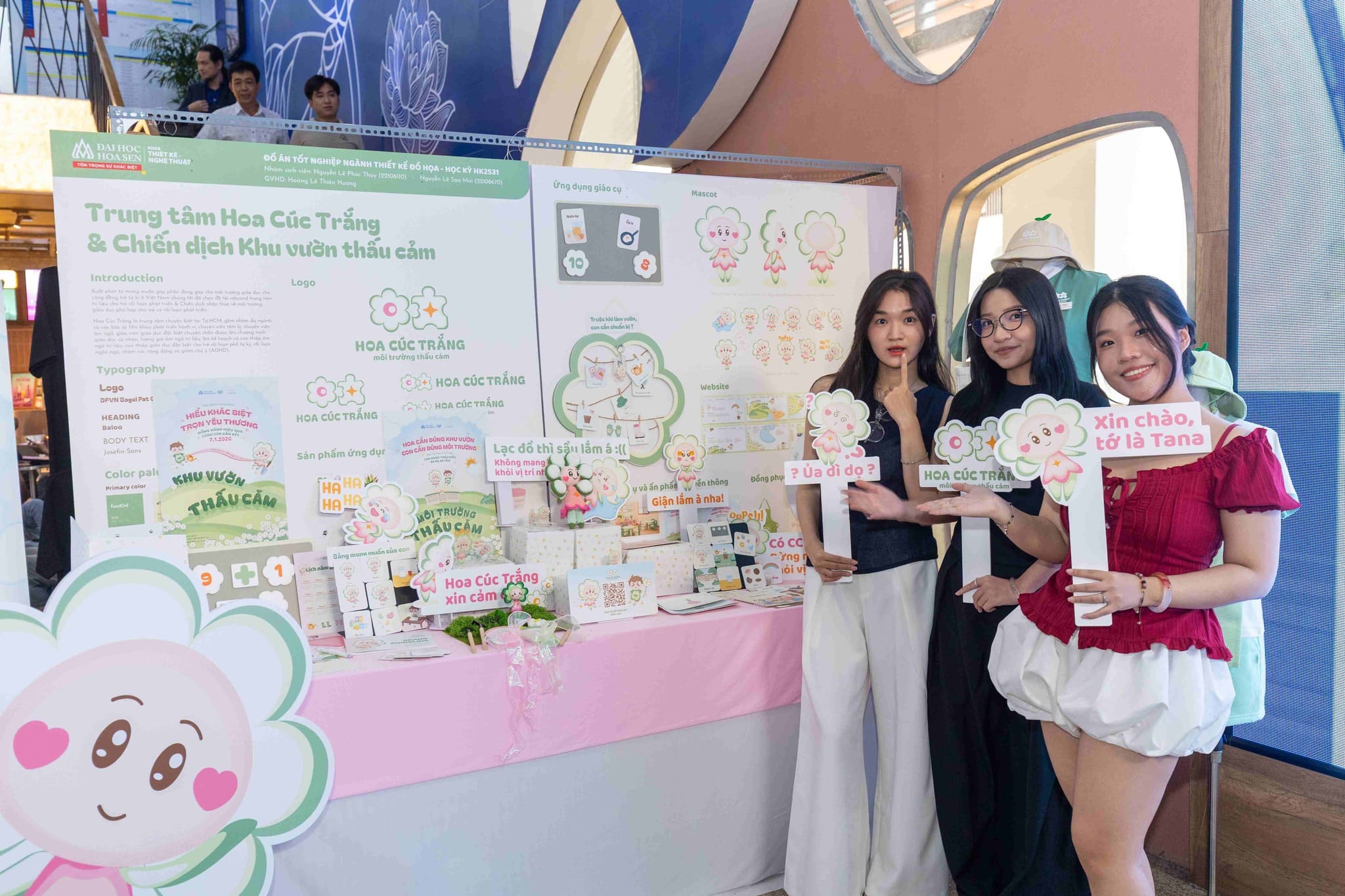 “Hoa Cúc Trắng”: Đồ Án Tốt Nghiệp Khởi Nguồn Từ Sự Thấu Cảm Về Giáo Dục Trẻ Rối Loạn Phổ Tự Kỷ