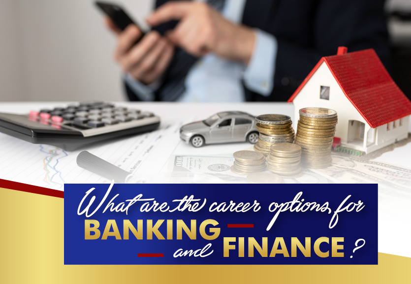 What are the career options for Banking and Finance