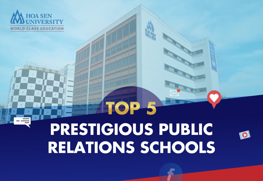 Top 5 most prestigious Public Relations schools