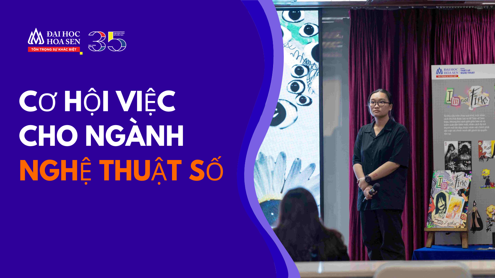 Cơ hội việc làm cho sinh viên học ngành Nghệ thuật số (Digital Art)