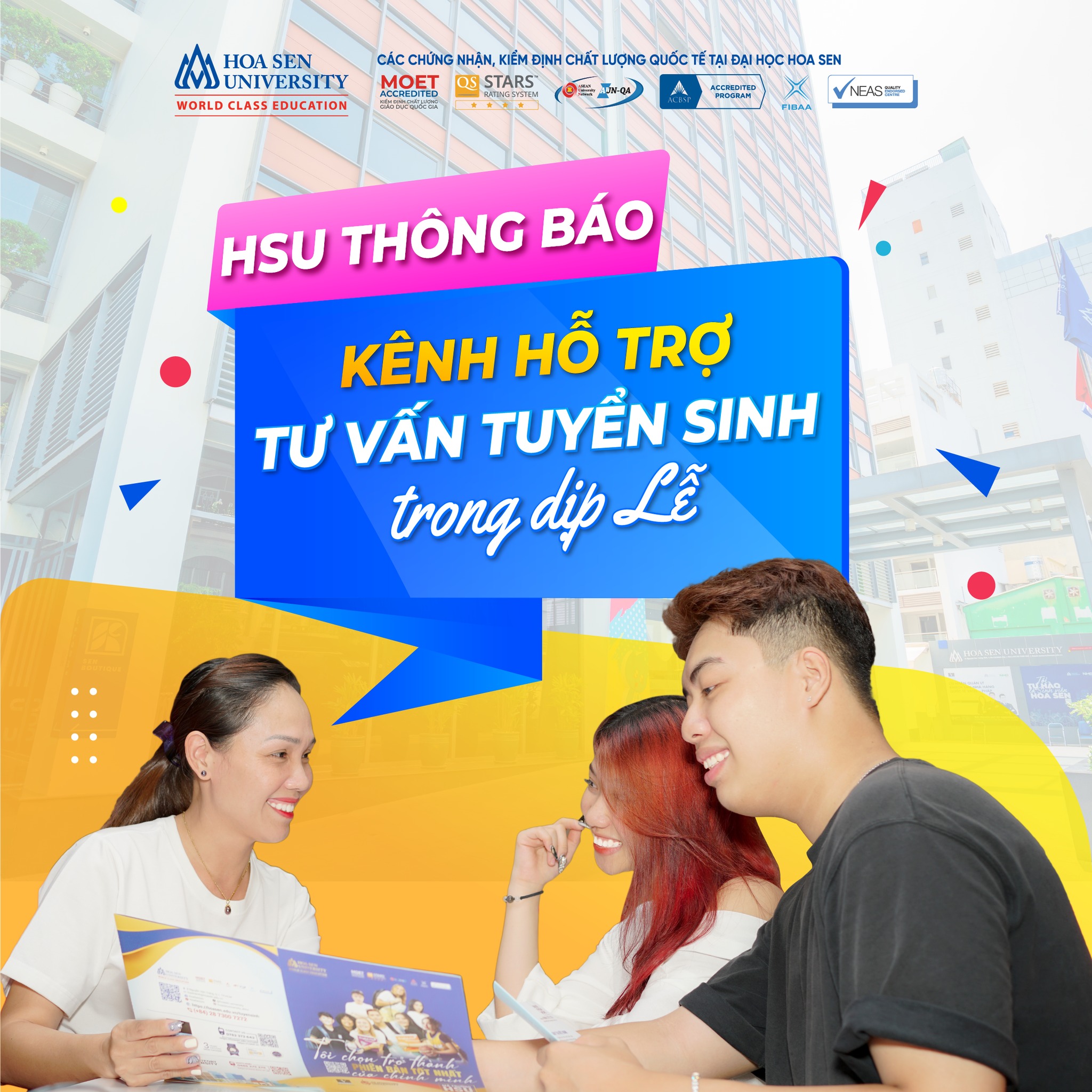 HSU làm việc xuyên lễ