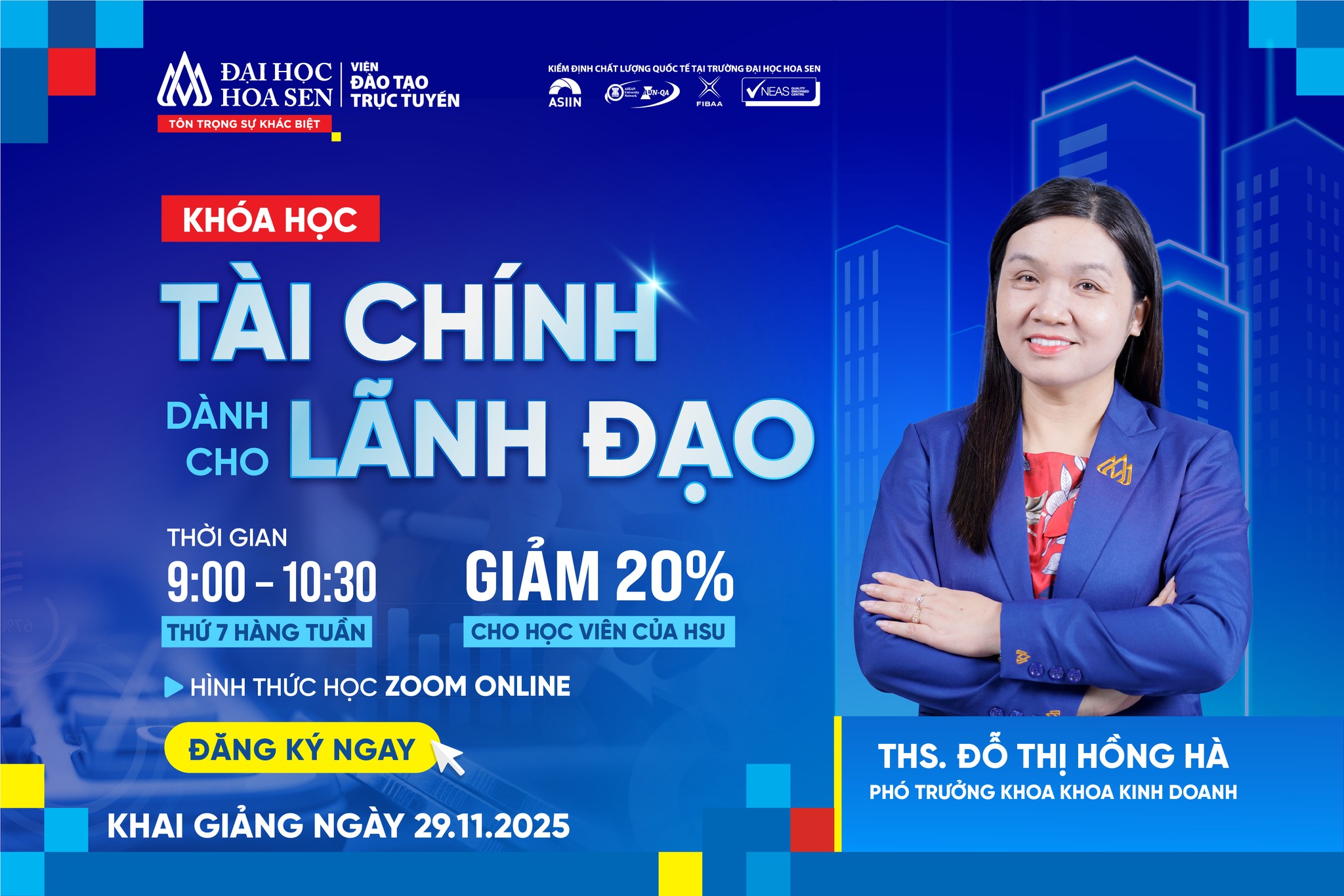Khóa học “Tài chính dành cho lãnh đạo” bứt phá năng lực quản trị tài chính thời đại số