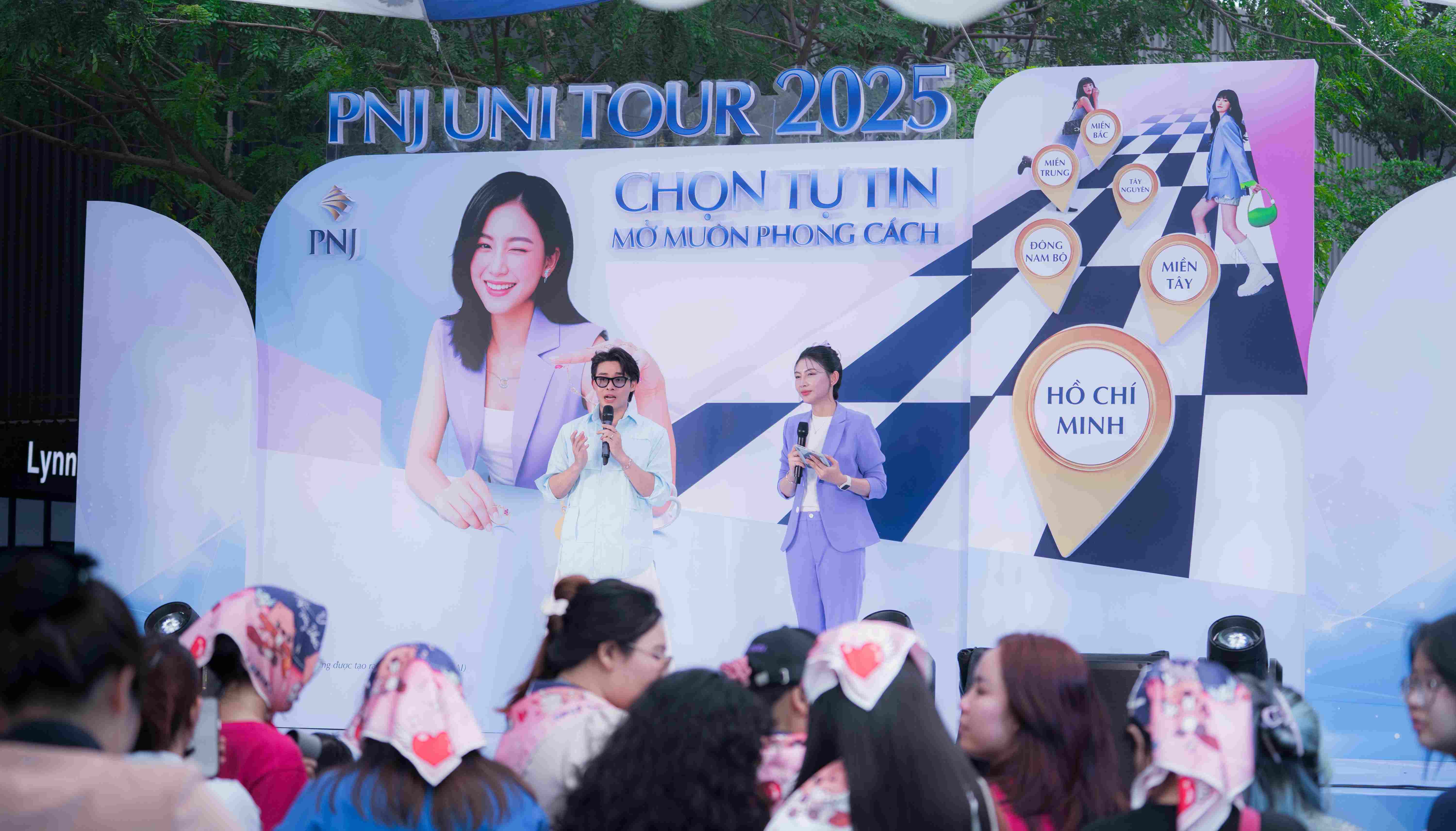 PNJ Uni Tour 2025 khiến sinh viên Đại học Hoa Sen bùng cháy nhiệt huyết tuổi trẻ!