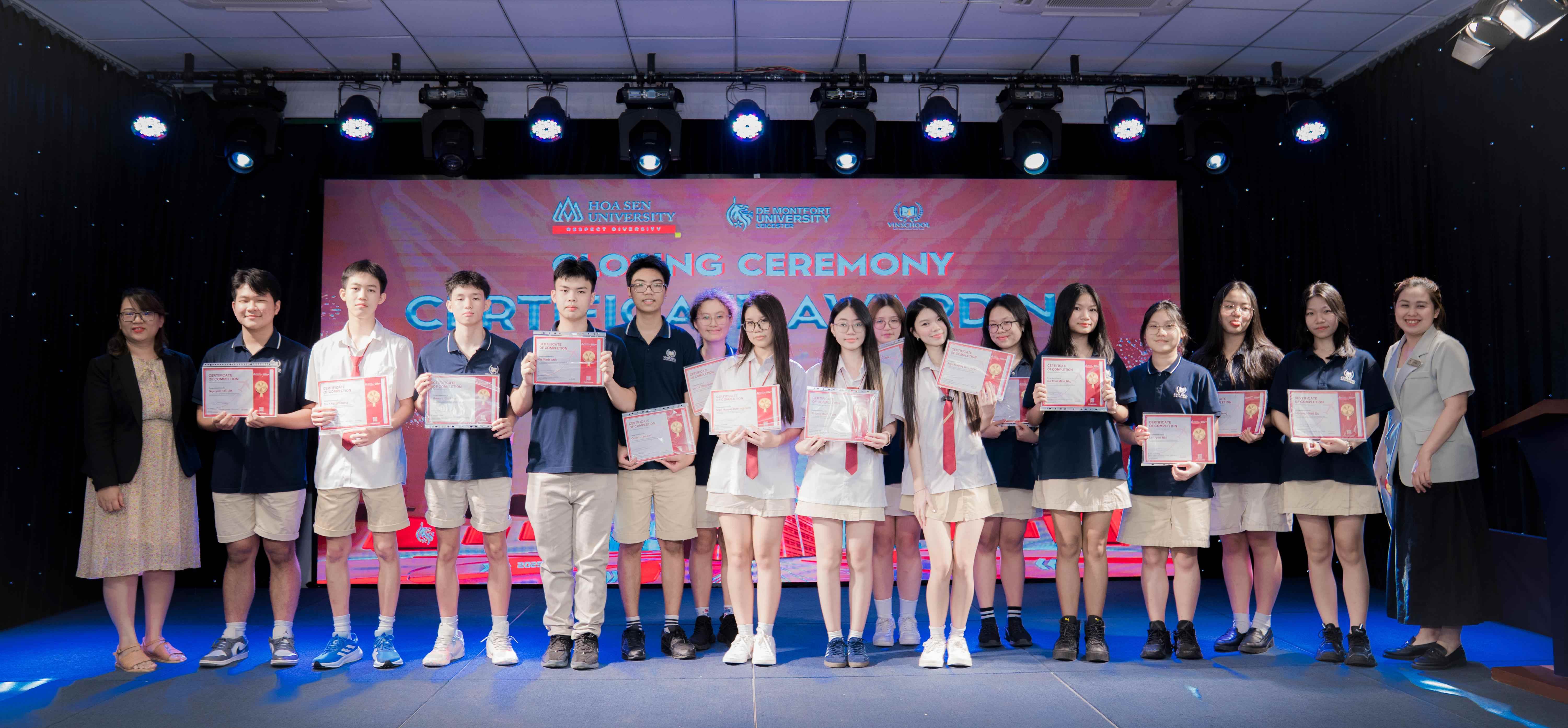 Vinsers trải nghiệm “cuộc sống sinh viên” trong Tuần lễ Kiến tập tại Đại học Hoa Sen (HSU)