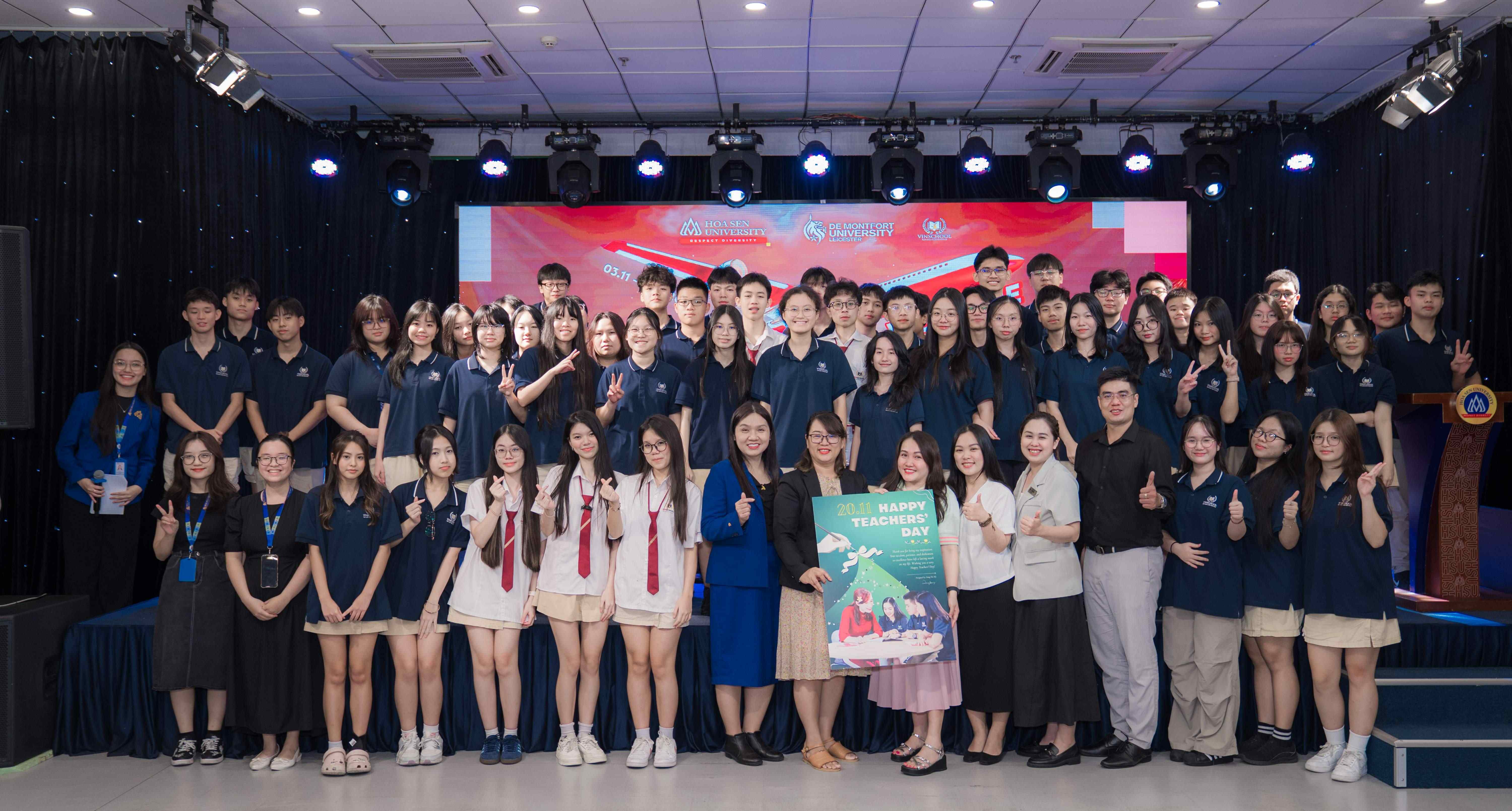 Vinsers trải nghiệm “cuộc sống sinh viên” trong Tuần lễ Kiến tập tại Đại học Hoa Sen (HSU)