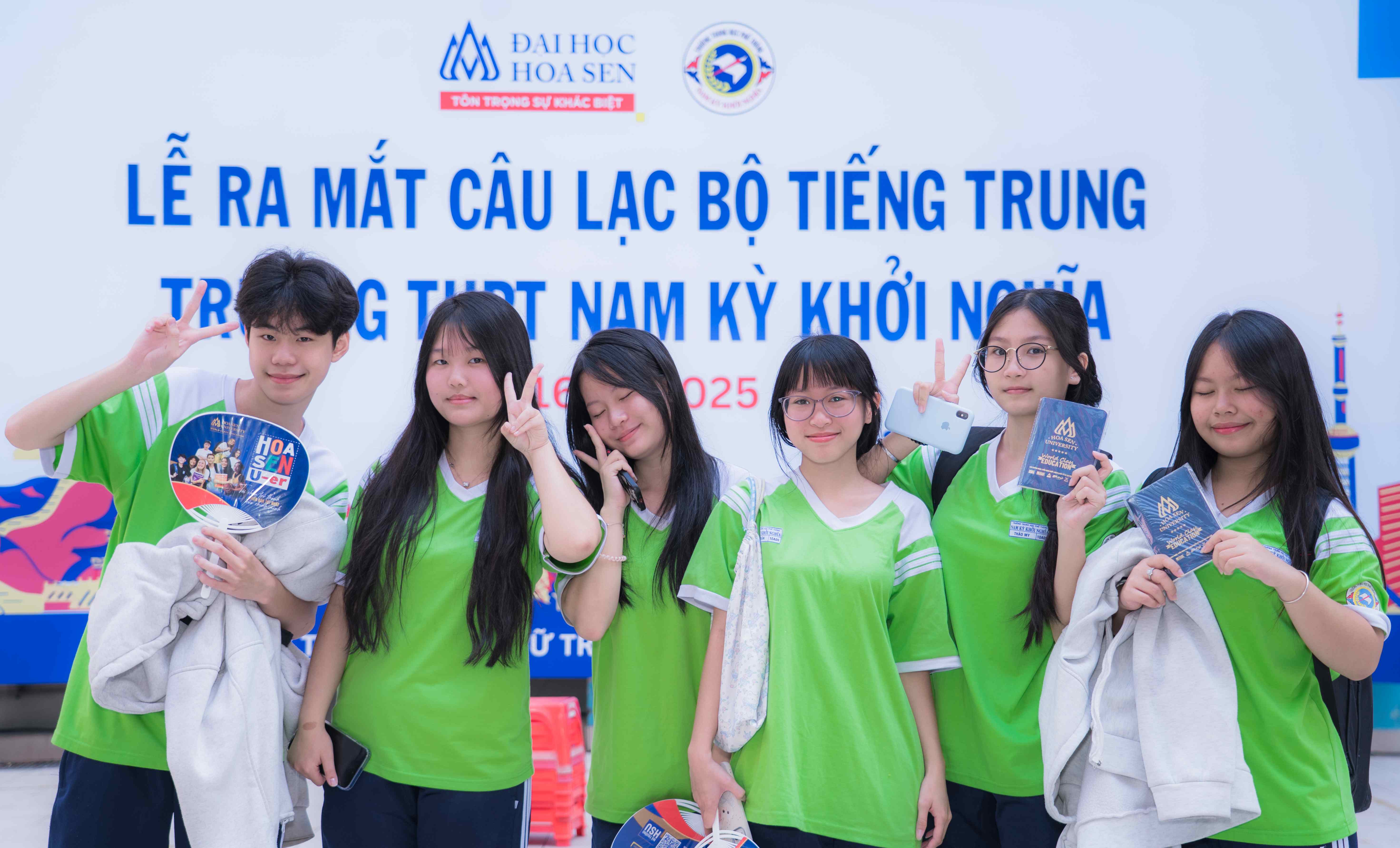 Ra mắt Câu lạc bộ Tiếng Trung – Bạn đồng hành mới cùng THPT Nam Kỳ Khởi Nghĩa