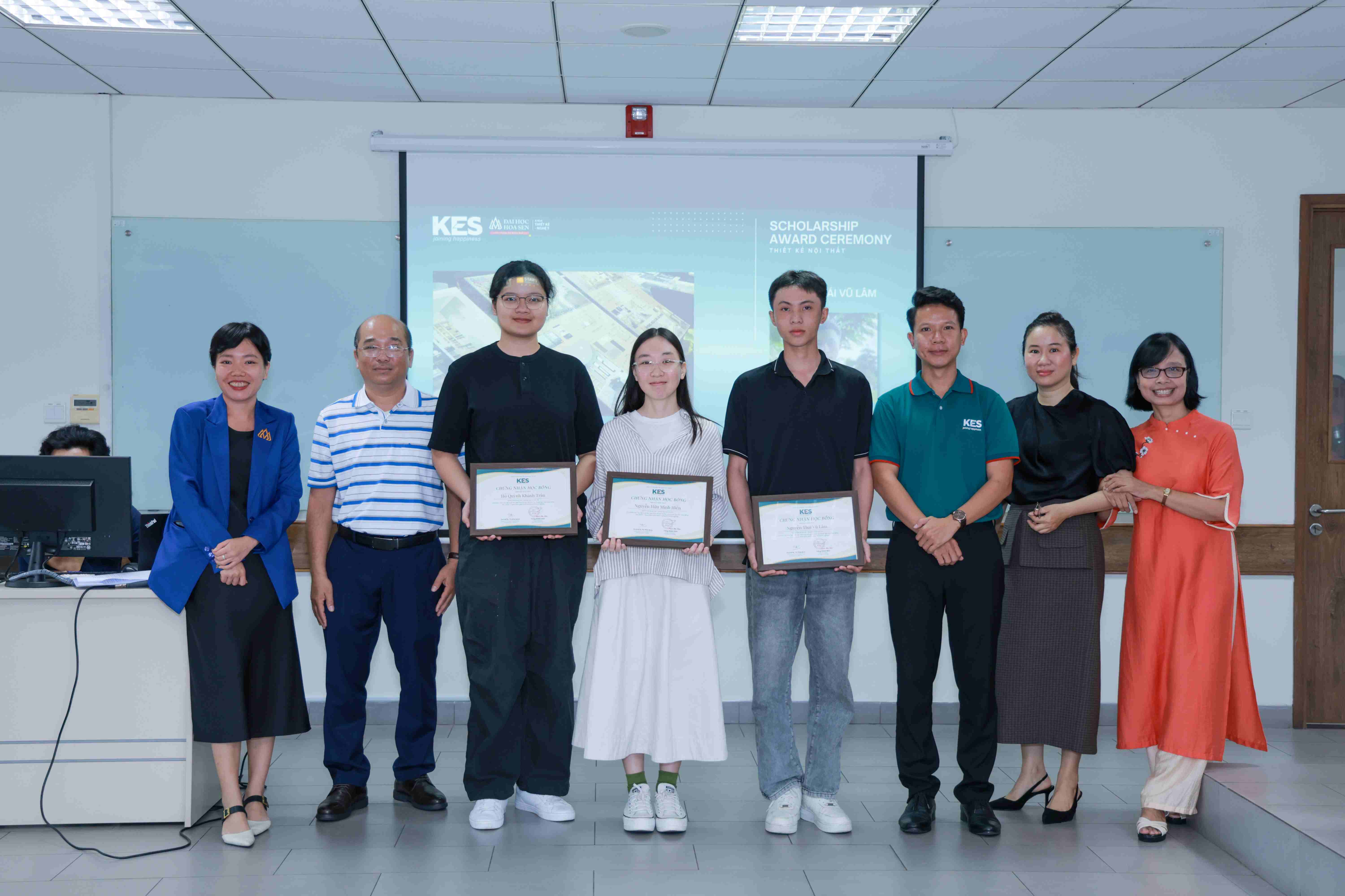 Sinh viên Thiết kế Nội thất HSU tỏa sáng cùng Học bổng KES Group 2025