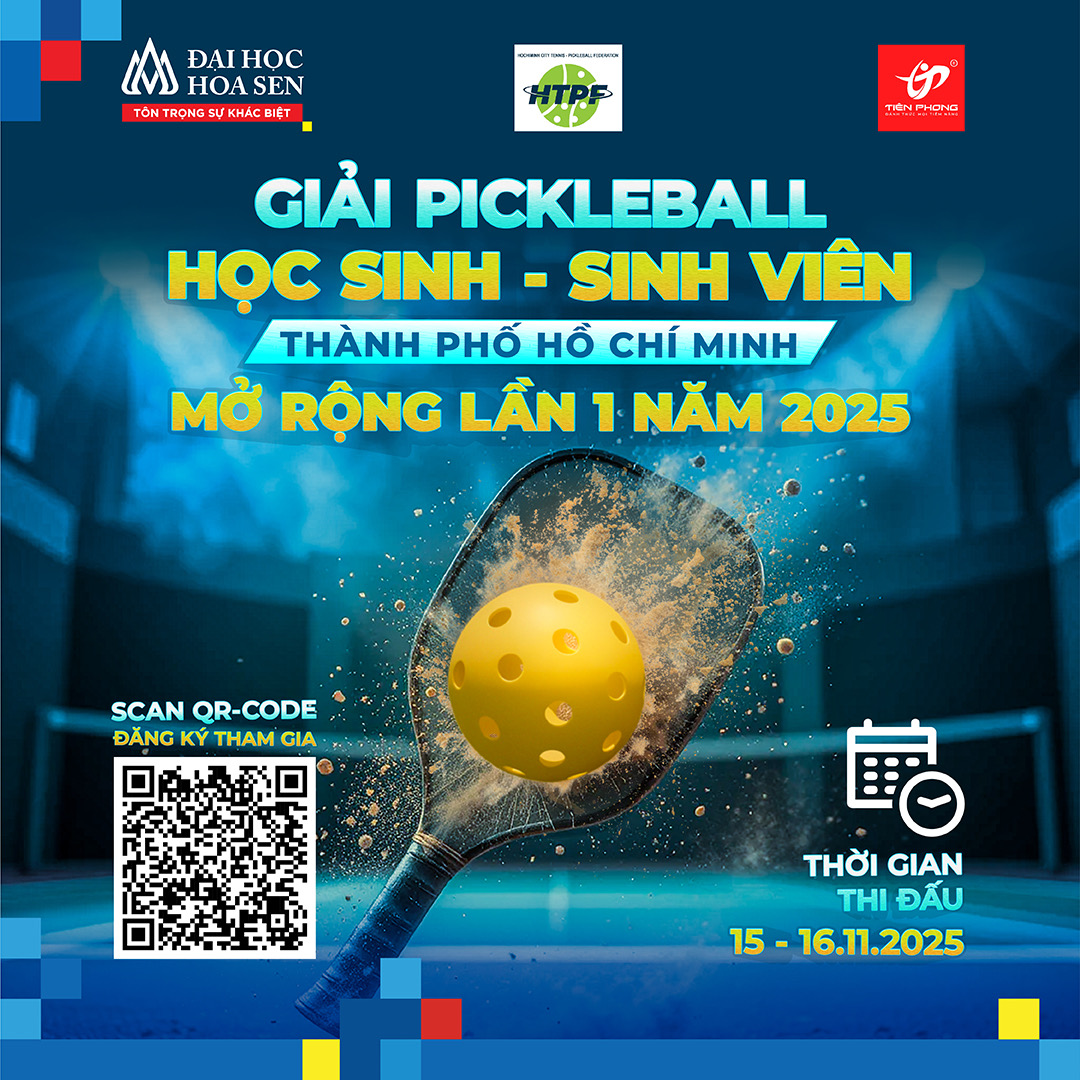 Giải Pickleball Học sinh – Sinh viên TP.HCM mở rộng chính thức khởi động
