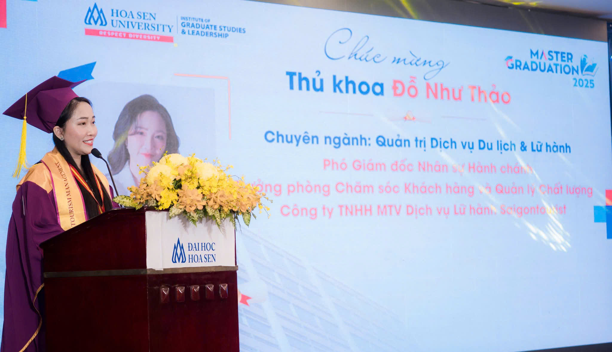 Đỗ Như Thảo – Tân Thạc sĩ MAT: Biến tri thức thành hành trình chuyên sâu vì cộng đồng