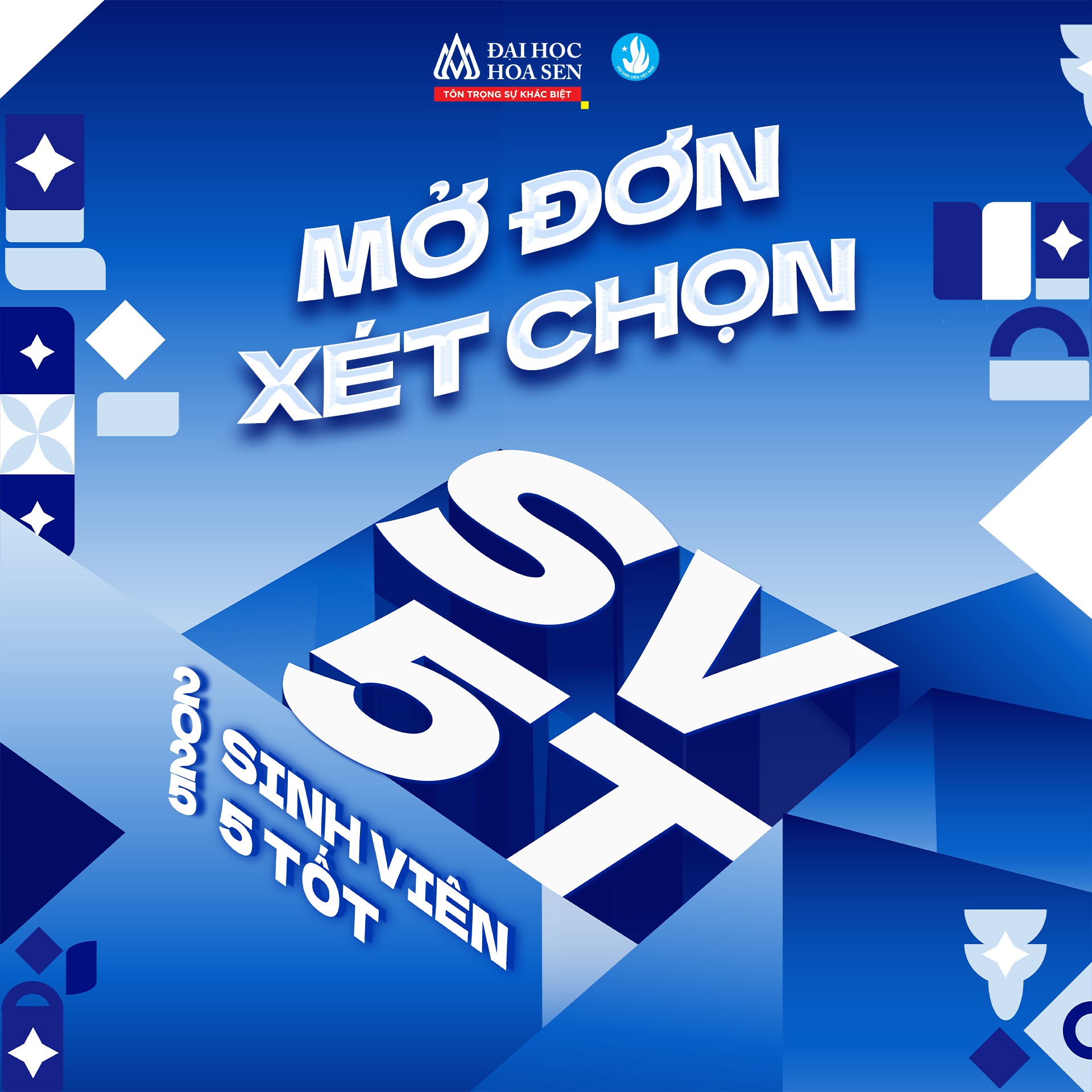 Chinh phục những thử thách mới cùng danh hiệu “Sinh viên 5 tốt” tại Đại học Hoa Sen