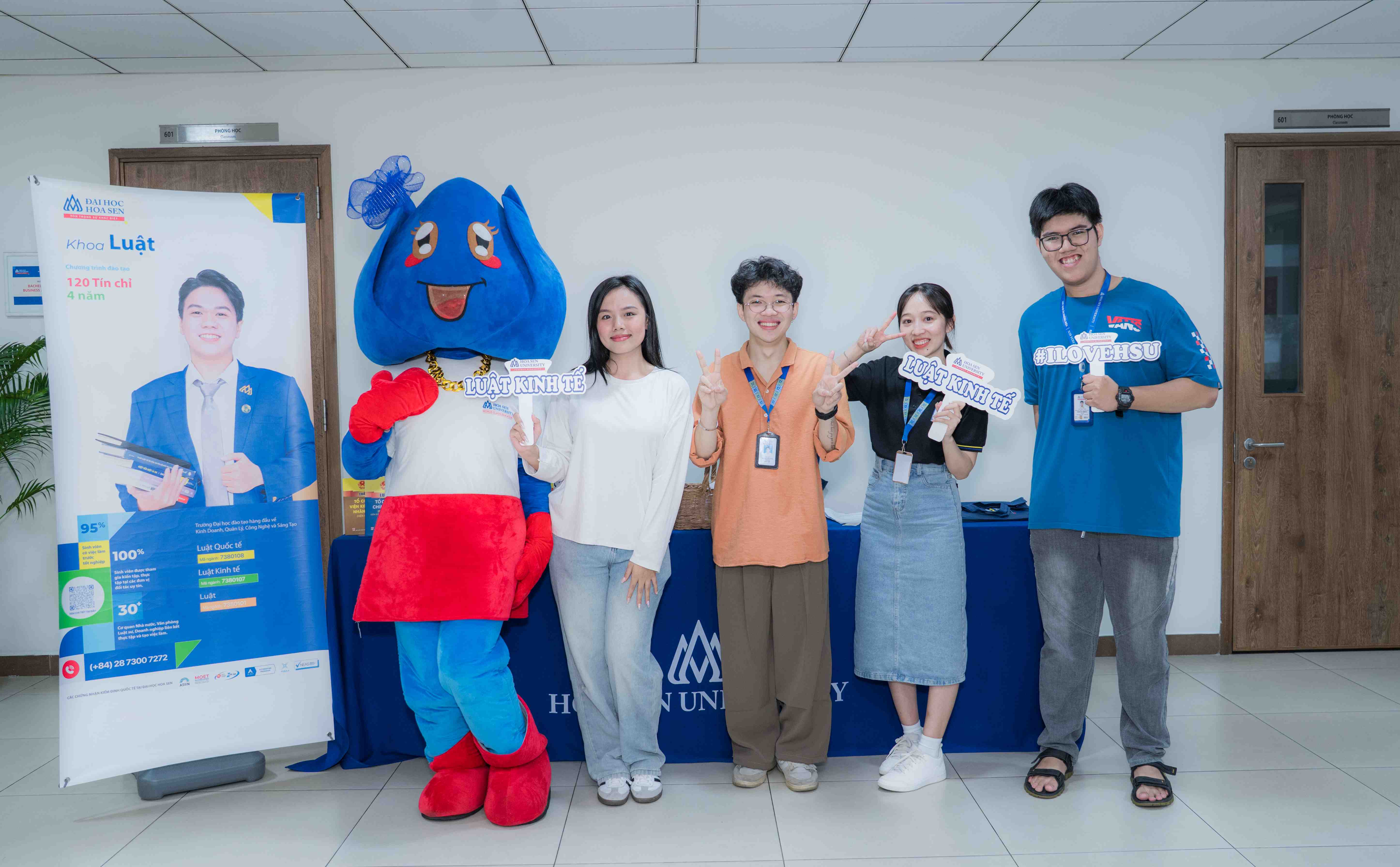 Học sinh THPT Ten Lơ Man trải nghiệm Đại học Hoa Sen – Bước đầu định hướng tương lai