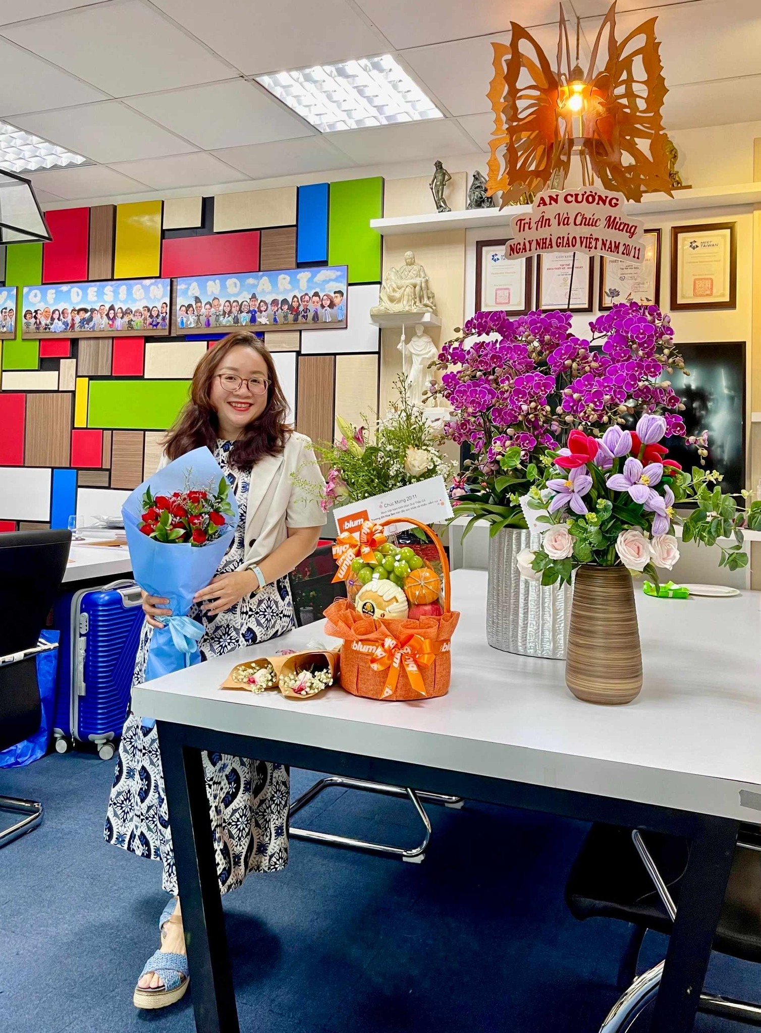 ThS Trần Thị Nhật Trâm “Người đứng sau” thành công của sinh viên Thiết kế Đồ họa HSU