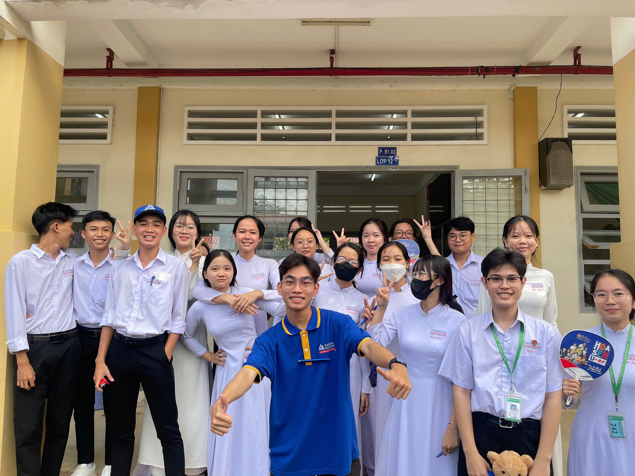 HSU mang “Bản đồ tương lai” đến học sinh Đồng Tháp trong giờ ra chơi