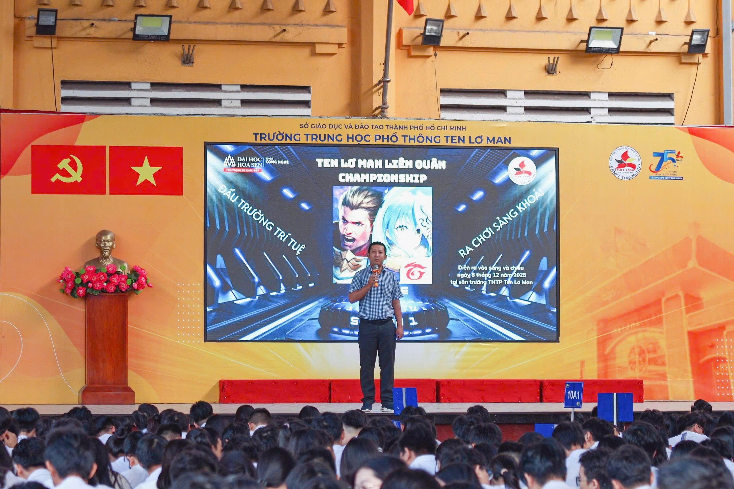 Giải Liên Quân Championship Mùa 1 tại THPT Ten Lơ Man, HSU đồng hành tổ chức sân chơi eSports học đường