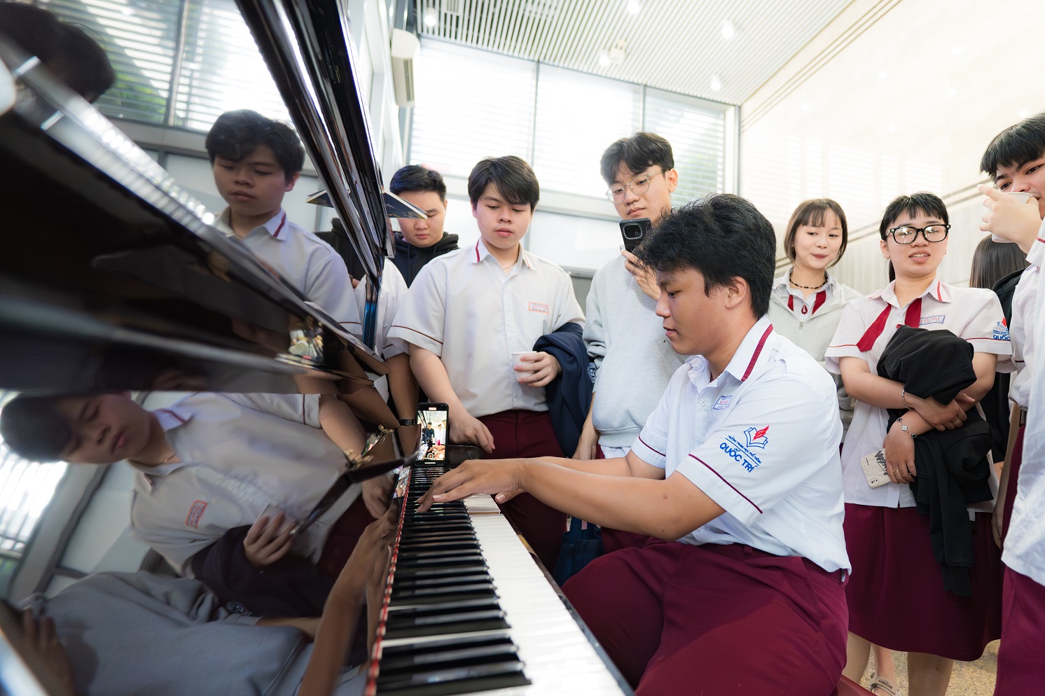 [Campus Tour] Học sinh THCS & THPT Vạn Hạnh & Quốc Trí trải nghiệm “một ngày làm sinh viên HSU”