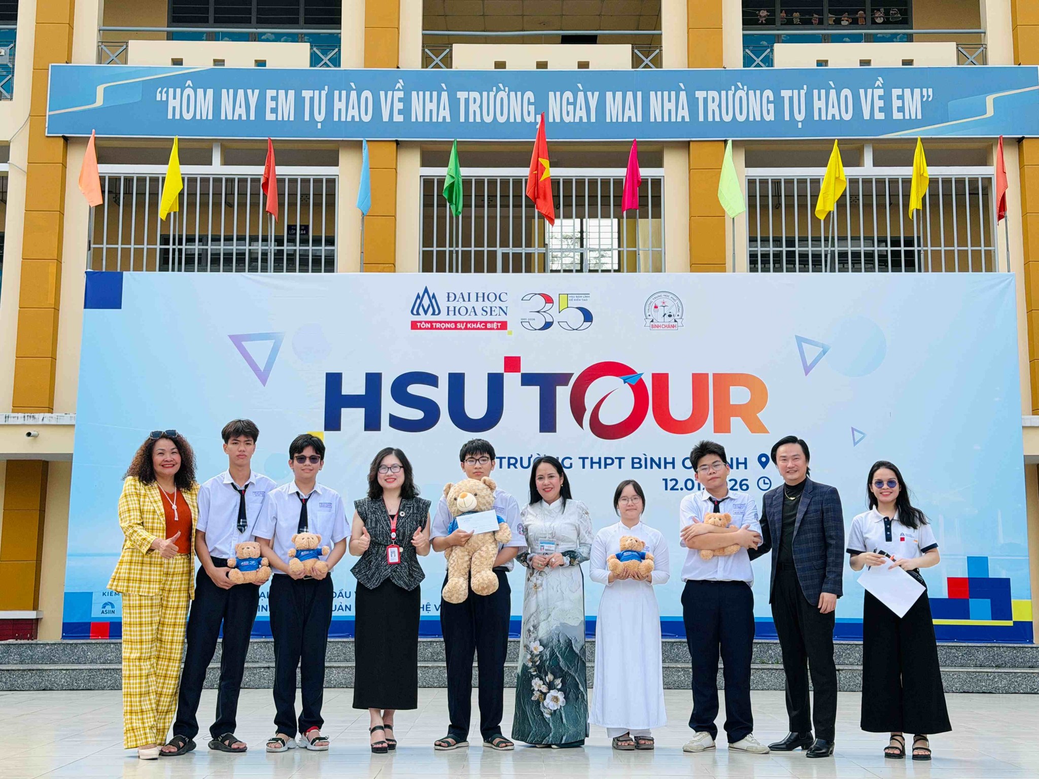 [HSU Tour] THPT Bình Chánh mở lối chọn ngành bằng sân chơi khám phá năng lực