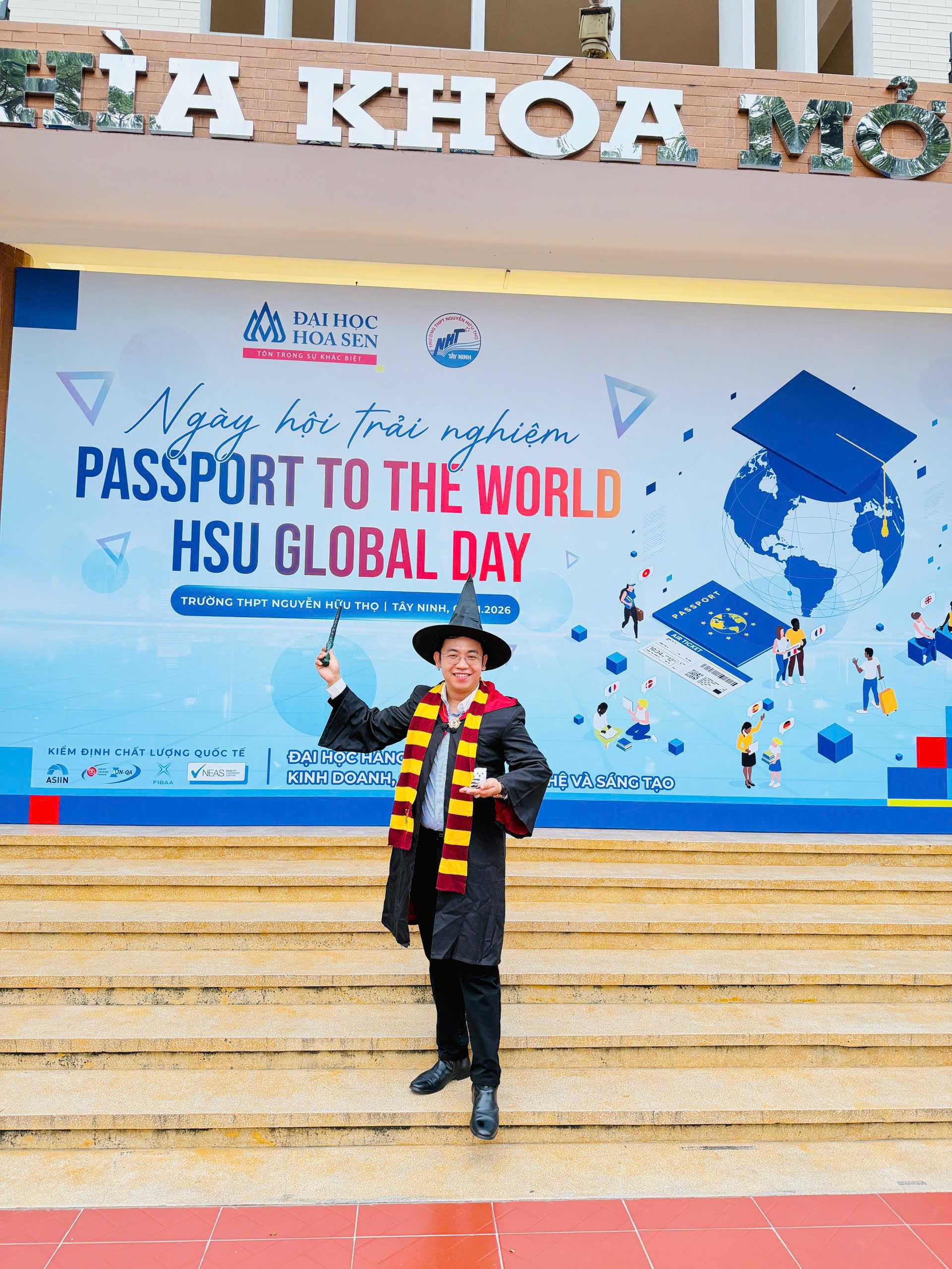 HSU: Rung Chuông Vàng tạo không khí học tập chủ động tại THPT Nguyễn Hữu Thọ