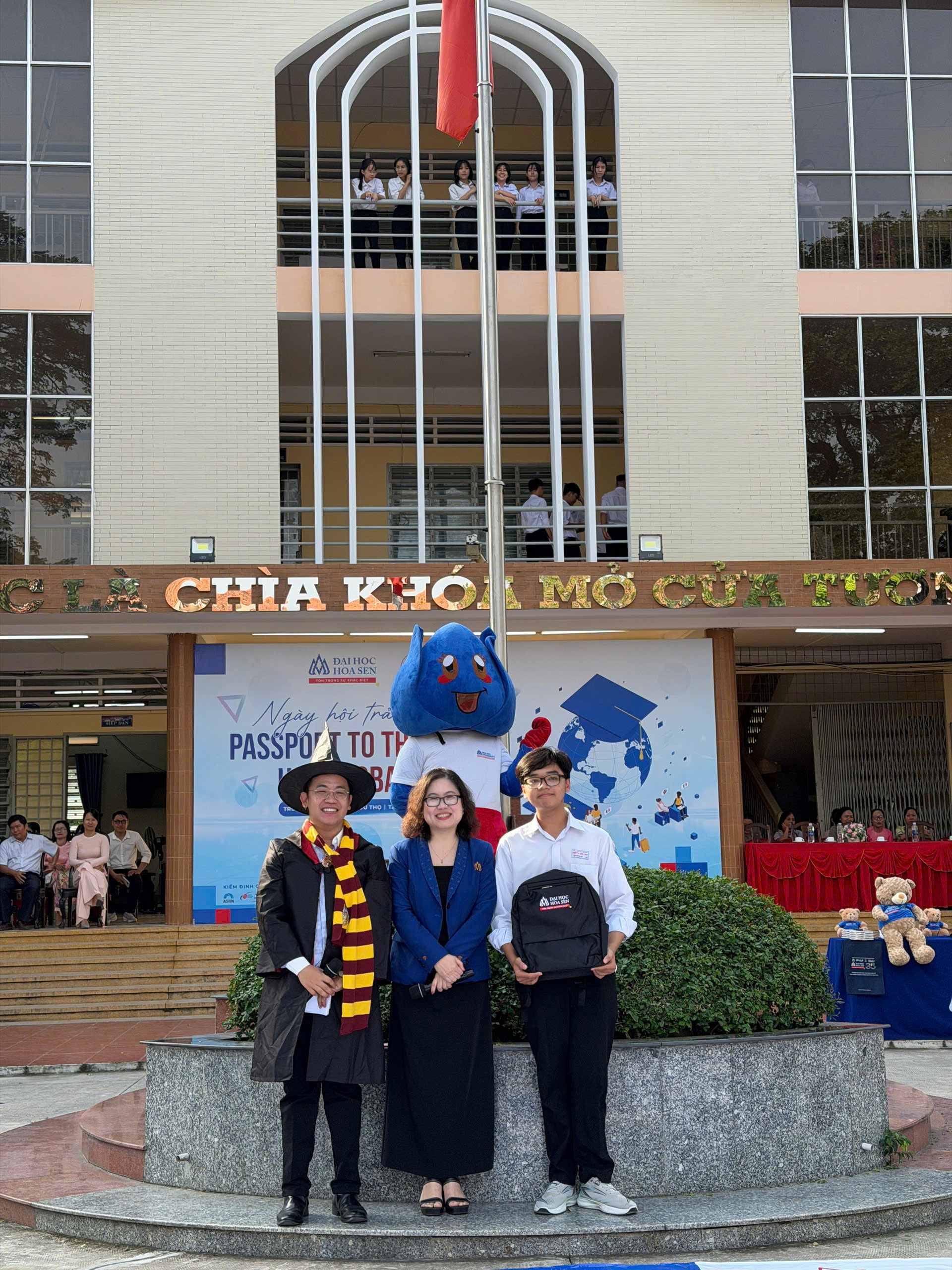 HSU: Rung Chuông Vàng tạo không khí học tập chủ động tại THPT Nguyễn Hữu Thọ