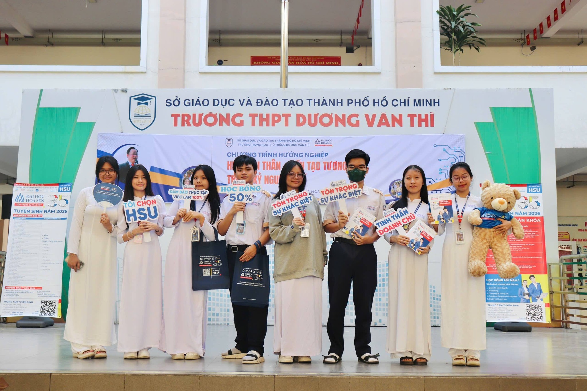 “Chọn ngành thông minh” cùng học sinh THPT Dương Văn Thì sẵn sàng bước vào mùa tuyển sinh