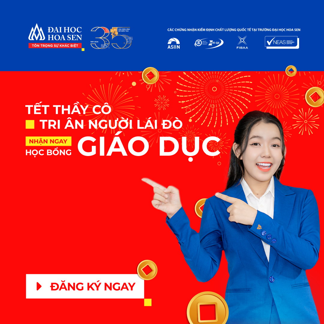 Tết Thầy Tết Cô: HSU tri ân người lái đò, nhận ngay học bổng giáo dục