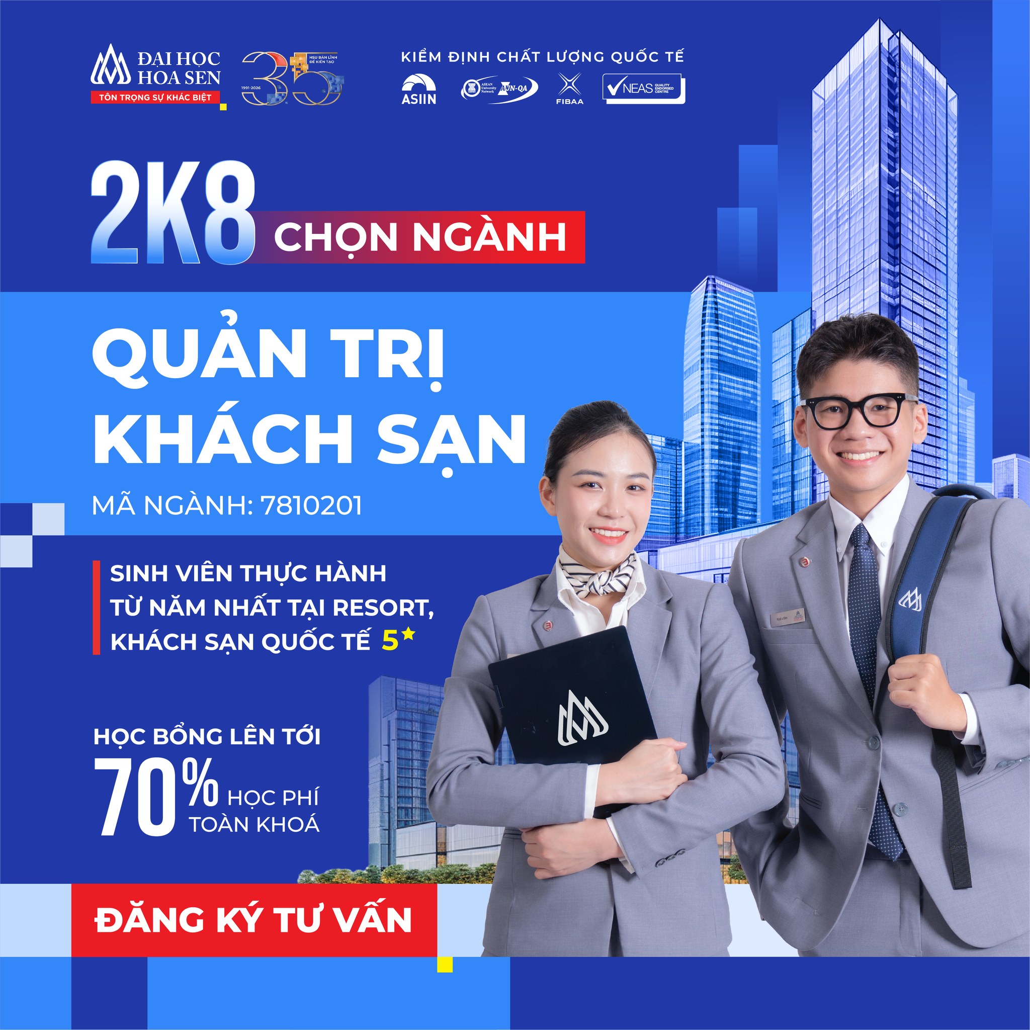 Ngành quản trị khách sạn thi khối nào? Tổng hợp môn xét tuyển