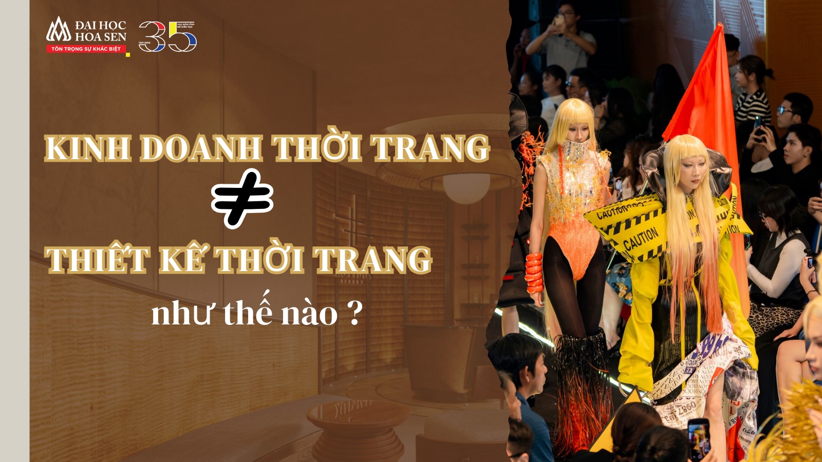 Kinh doanh thời trang khác gì Thiết kế thời trang, học tại đâu?