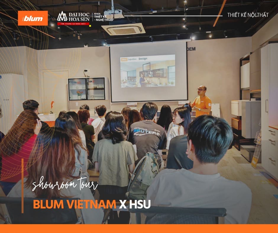 Cơ hội nhận học bổng Blum cho tân sinh viên Thiết kế nội thất Đại học Hoa Sen