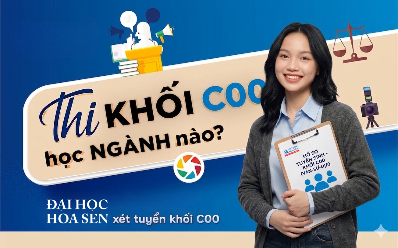 2K8 thi khối C00 nên chọn ngành nào năm 2026?