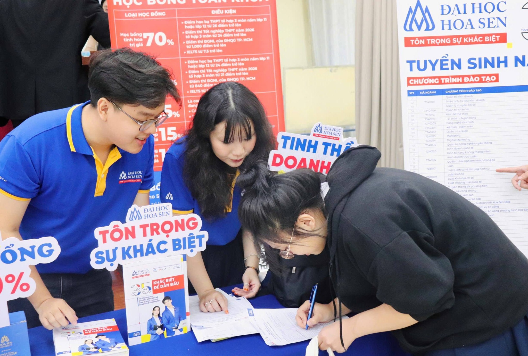 Học bổng 35 năm Đại học Hoa Sen: Cơ hội xét tuyển sớm khi đã có điểm ĐGNL