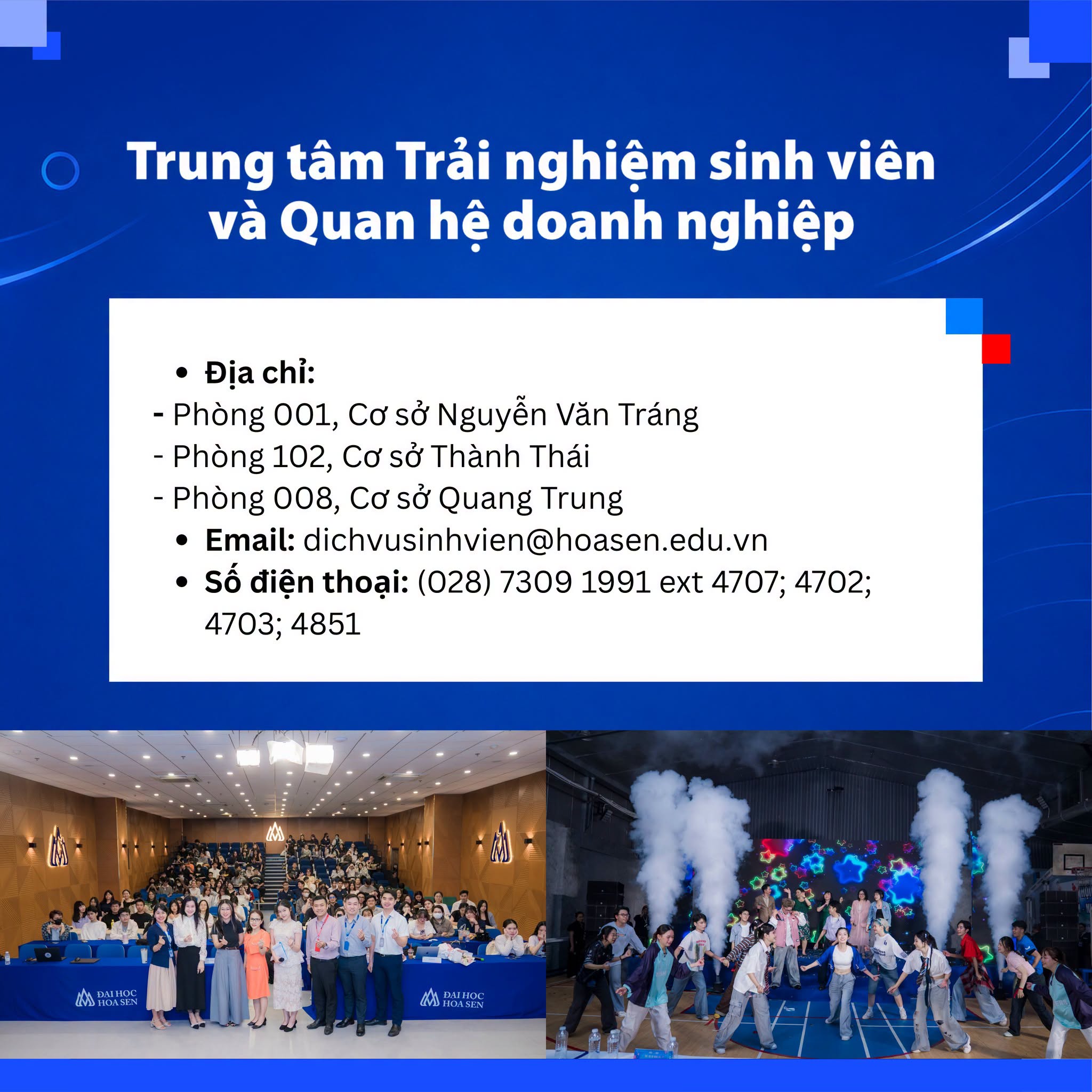 [HSU UNBOXED] Điểm danh các phòng ban sinh viên HSU thường xuyên liên hệ