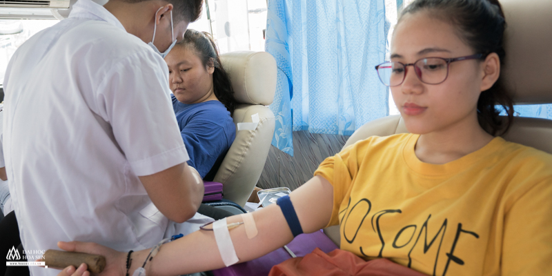 Trường Đại học Hoa Sen phối hợp tổ chức hiến máu nhân đạo