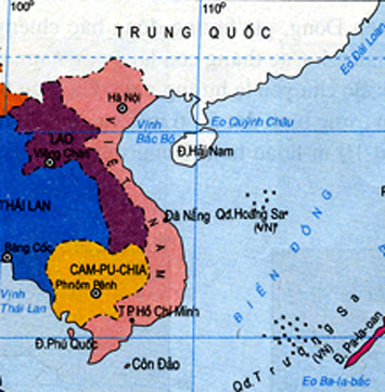 Vài nét địa lý tự nhiên thuộc vùng biển Việt Nam