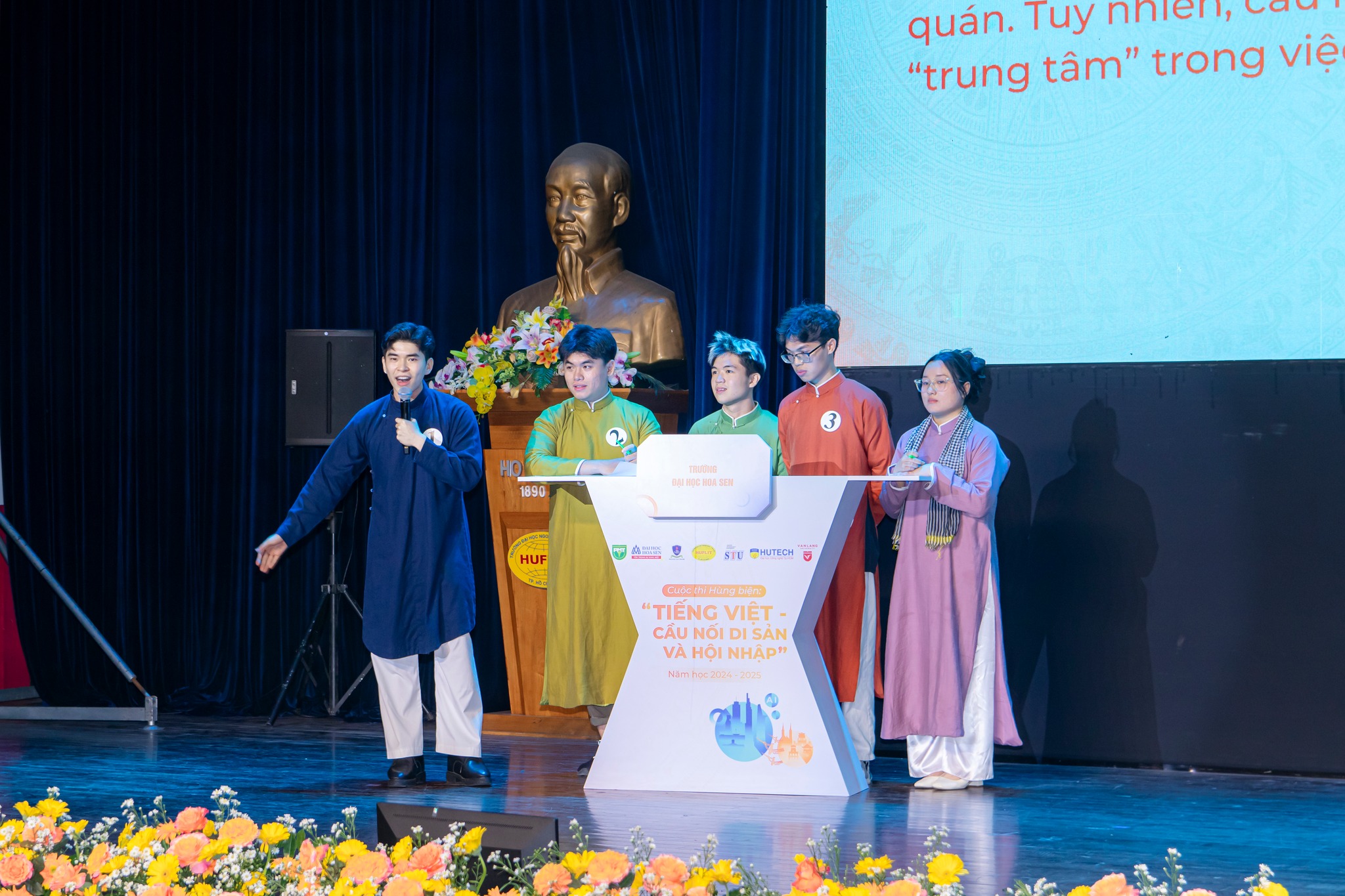 Đội thi Trường Đại Học Sen chuẩn bị vô cùng kỹ lưỡng trước cuộc thi