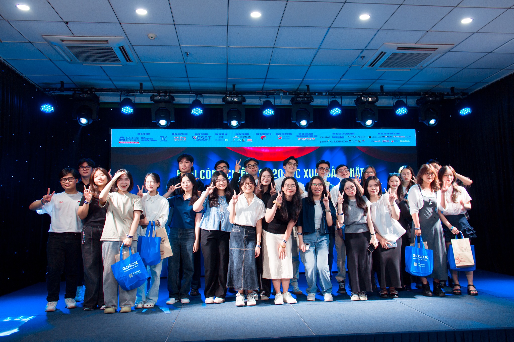 Các bạn sinh viên tham gia buổi công chiếu top 20 TVC xuất sắc nhất tại TVCreate 2025