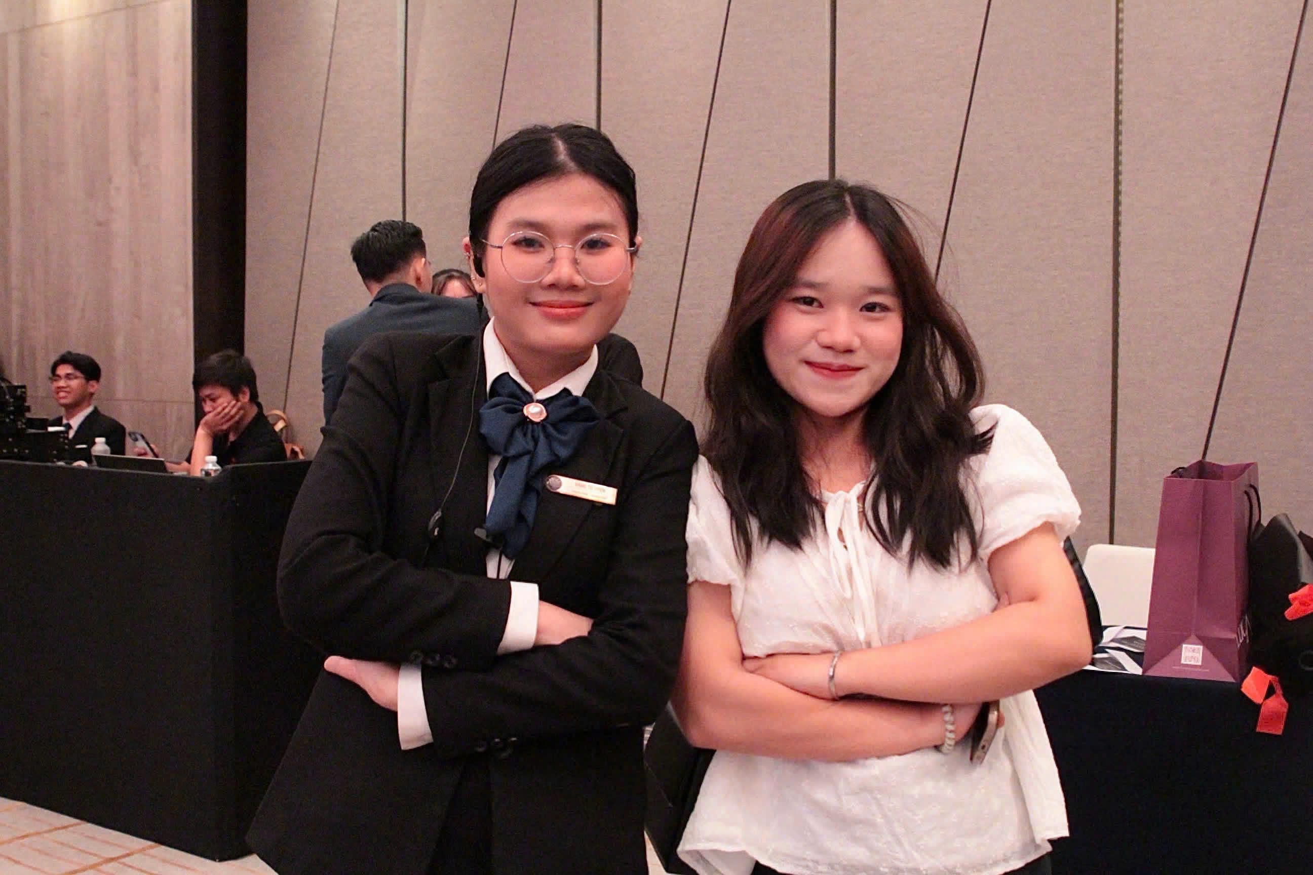 Tú Uyên là Phó Ban tổ chức Đề án “I-HOTELIER 2025” - cuộc thi thường niên với gần hai thập kỷ phát triển của sinh viên Khoa Du lịch - Nhà hàng - Khách sạn HSU