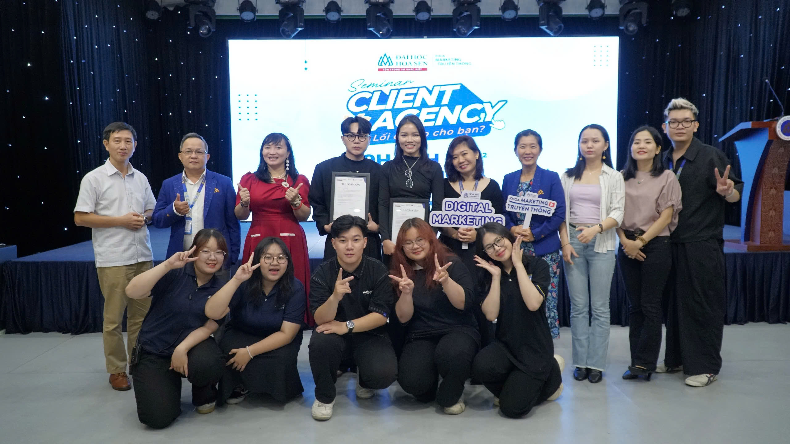 Cô Linh làm diễn giả Seminar “Client vs Agency - Lối đi nào cho bạn?”