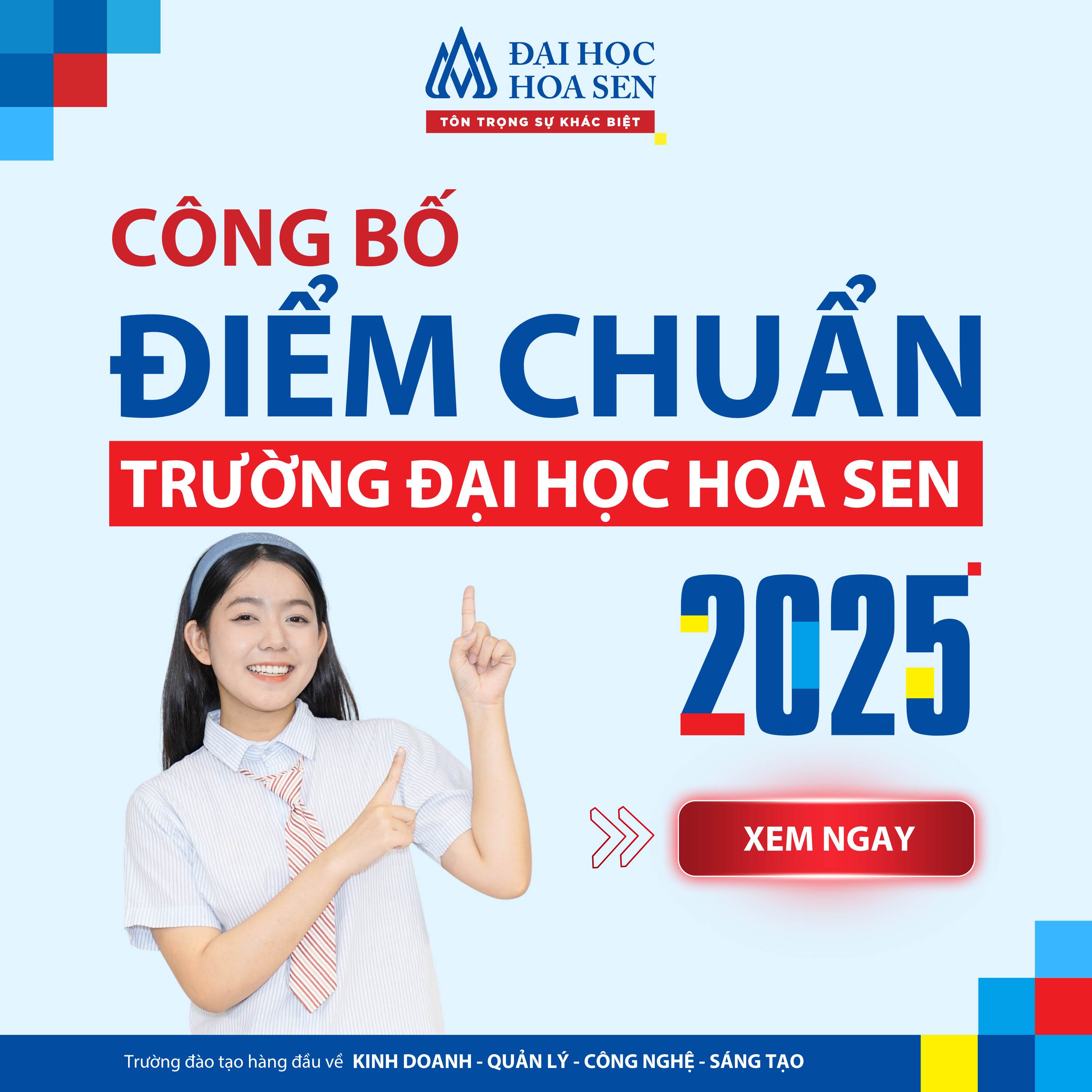 Trường Đại học Hoa Sen công bố điểm trúng tuyển năm 2025