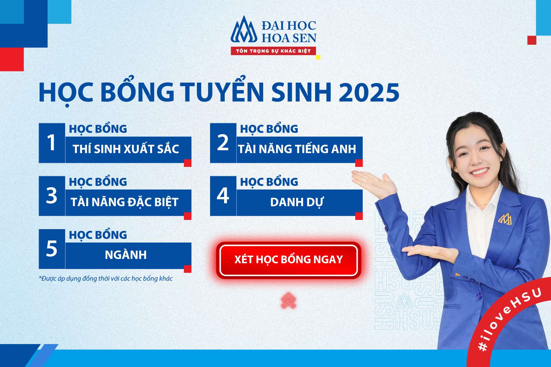 hoc bong tuyen sinh 2025